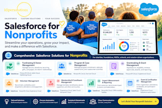 customize salesforce for sales, service, nonprofit cloud