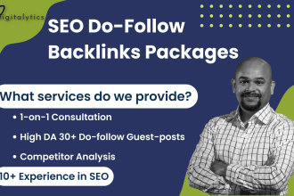 create dofollow guest posts to help improve the google ranking