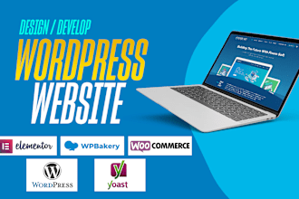 design or re design a fully optimized wordpress website and ecommerce store