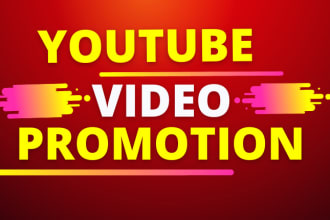 promote youtube video and channel marketing to niche related audiences