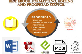 format your ebook for kindle and paperback