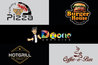 design construction, home, real estate logo and brand identity