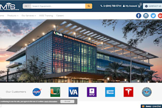 develop ecommerce website, online store