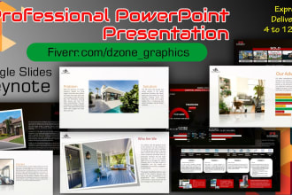 design business presentations and corporate slides