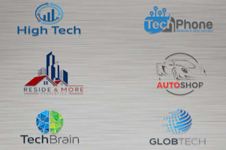 do  modern logo design for branding