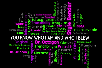 do awesome word cloud design, logo design,  superfast