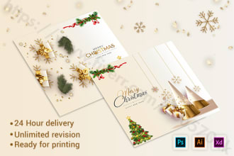 do beautifully merry christmas and happy new year design