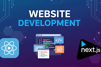 develop website, ai website, wordpress or complete web development
