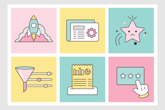 design amazing custom icon set