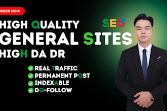 do guest post on high quality general backlinks