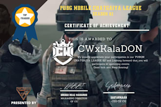do gaming and others certificate