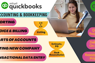 do accounting and bookkeeping with quickbooks
