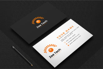 design modern visiting card or business card