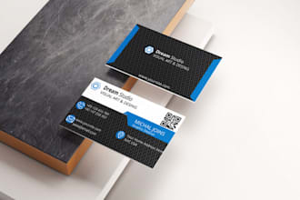 design minimalist  modern business card for you