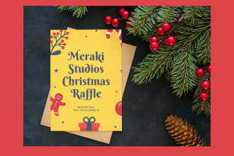 design christmas, new year cards and flyers