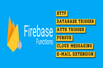 write google cloud functions using javascript python