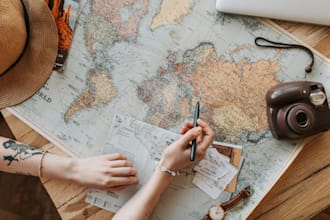 create a trip plan to any destination