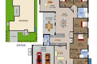 create 2d floor plan for real estate agents in 12 hrs