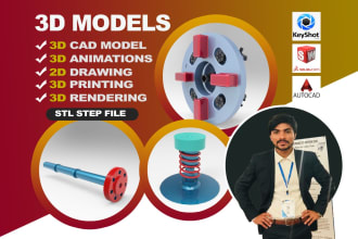 do 3d cad modeling and product design