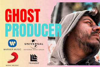 be your professional ghost producer for edm and house music