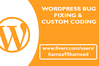 fix wordpress, PHP errors, issues, and customization