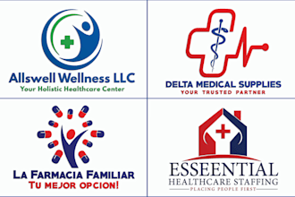 design the best wellness, medical, clinic, dental, and health logo