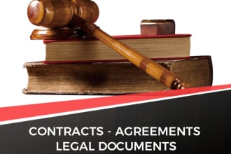 draft legal documents, agreements, and contracts for you