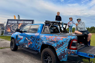 do amazing car wrap, decal, vinyl with vector illustration