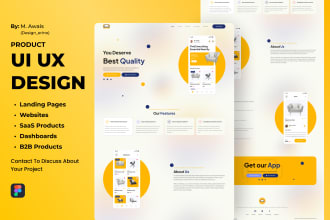 do figma website design, website UI UX design