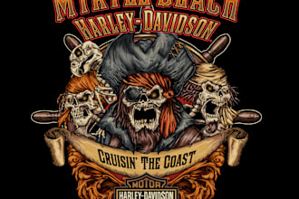 create custom art for a t shirt design