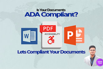 make your PDF or document accessible wcag aa and section 508
