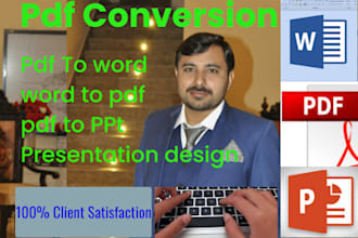 convert pdf to powerpoint,word in ppt