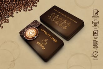 expertly crafted gift card, loyalty card, gift voucher, and coupon design