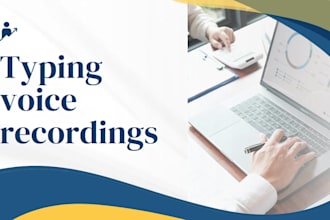 type your voice recording in croatian or english