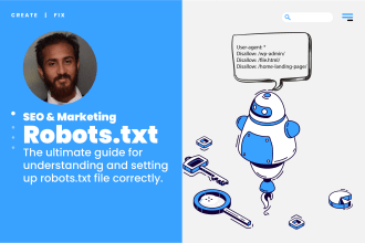 create robots txt, XML sitemap, website audit for your website