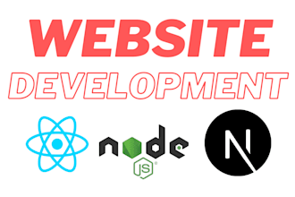 be full stack web developer and software developer react nodejs nextjs