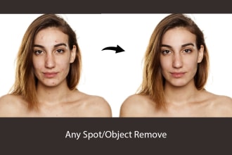 retouch photos, object remove, remove people, skin spots, wrinkles, blemishes