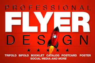 design you the flyer you need to sell more
