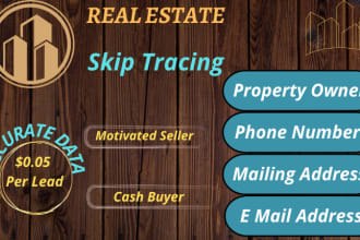 do real best estate skip tracing in bulk