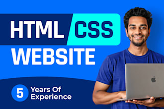 do professional portfolio website with html css js