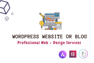 develop wordpress website or blog with astra theme