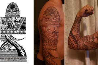 design your polynesian tribal tattoo