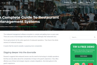 develop a custom management system