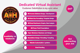 be your virtual assistant for daily office documentations