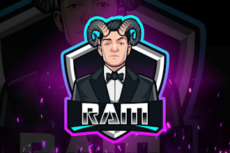 create best twitch logo design, animations and overlay