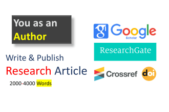 edit, write, and publish research articles with your name or business