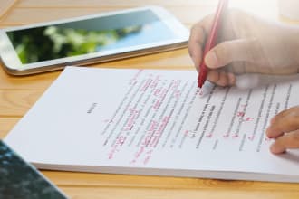 line edit and proofread your book