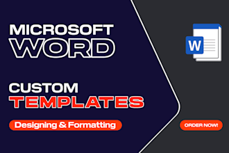 design and create dynamic word templates