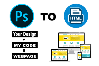convert figma to html, responsive website using tailwind css
