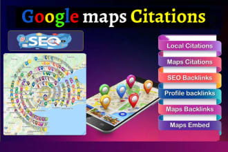 do 10,000 google maps citations for gmb ranking and local SEO